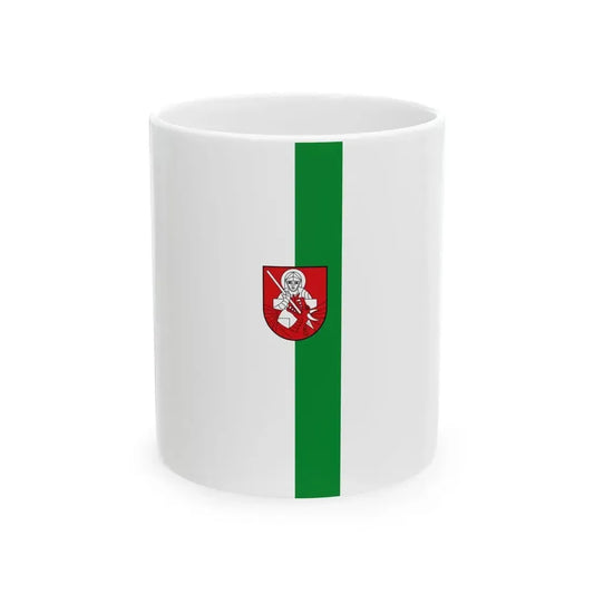 AUT St. Georgen Banner (Austria) White Coffee Mug 11oz - Go Mug Yourself