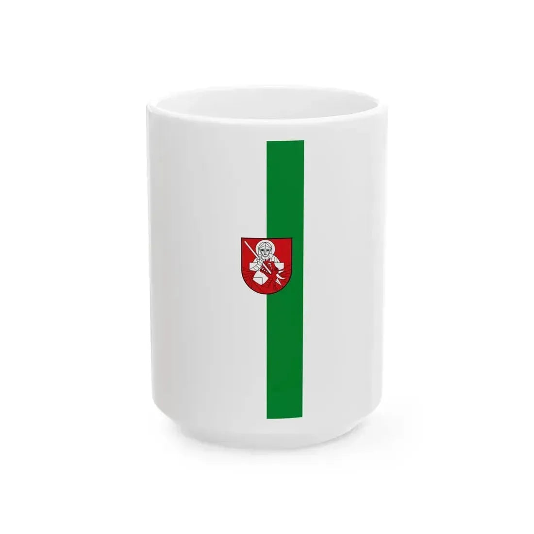 AUT St. Georgen Banner (Austria) White Coffee Mug 15oz - Go Mug Yourself