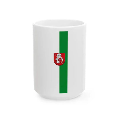 AUT St. Georgen Banner (Austria) White Coffee Mug 15oz - Go Mug Yourself