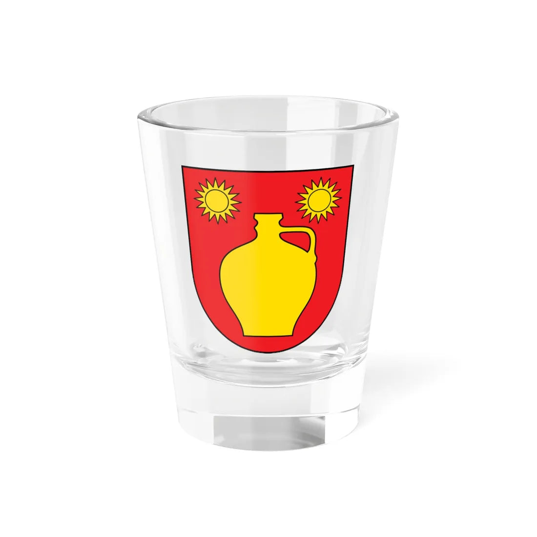AUT Stoob COA (Austria) (Coat of Arms) Shot Glass 1.5oz 1.5oz - Go Mug Yourself