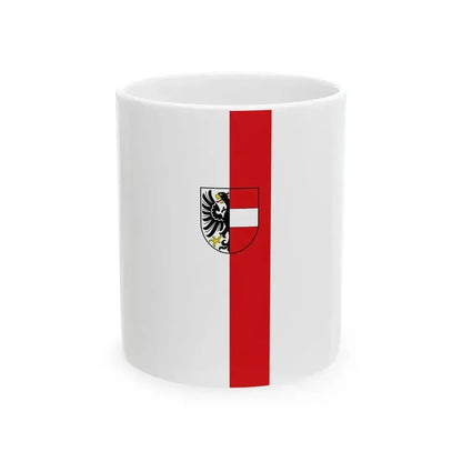 AUT Telfs Banner (Austria) White Coffee Mug 11oz - Go Mug Yourself