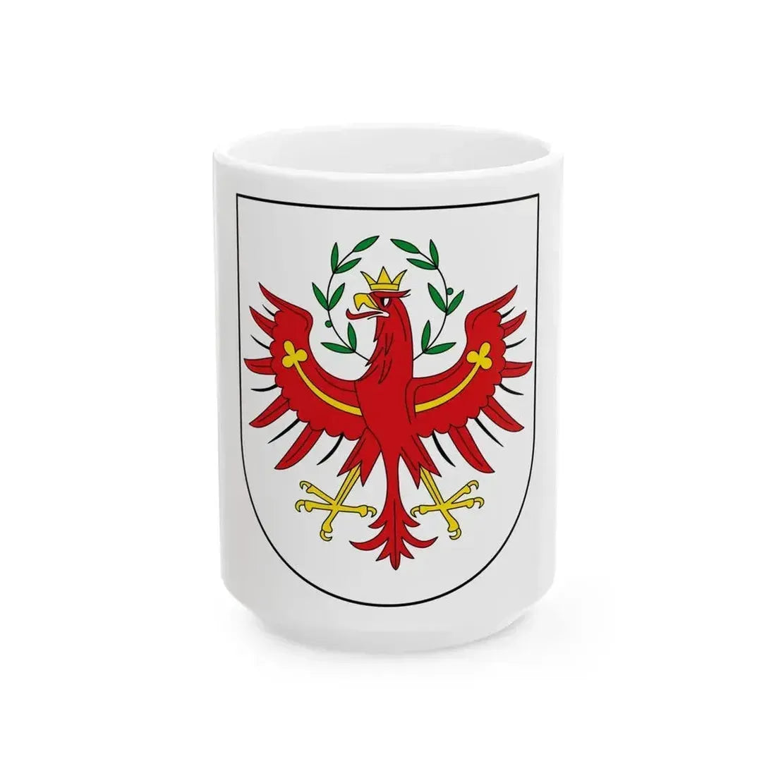 AUT Tirol COA (Austria) White Coffee Mug 15oz - Go Mug Yourself