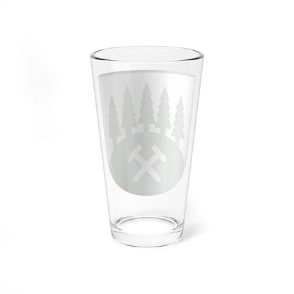 AUT Unterkohlstätten COA (Austria) (Coat of Arms) Pint Glass 16oz - Go Mug Yourself