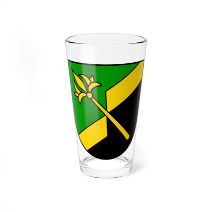 AUT Unterlamm COA (Austria) (Coat of Arms) Pint Glass 16oz 16oz - Go Mug Yourself