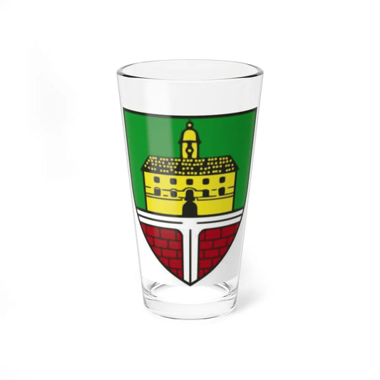 AUT Vösendorf COA (Austria) (Coat of Arms) Pint Glass 16oz 16oz - Go Mug Yourself