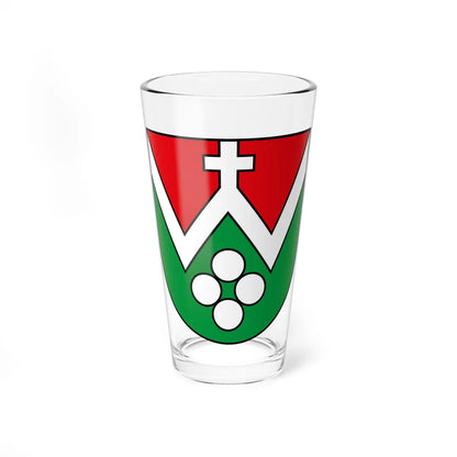 AUT Weißkirchen an der Traun COA (Austria) (Coat of Arms) Pint Glass 16oz 16oz - Go Mug Yourself