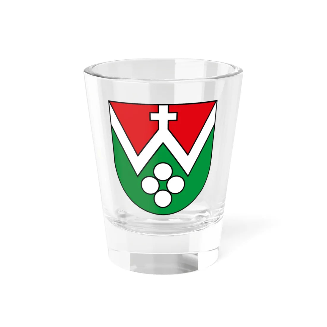 AUT Weißkirchen an der Traun COA (Austria) (Coat of Arms) Shot Glass 1.5oz 1.5oz - Go Mug Yourself