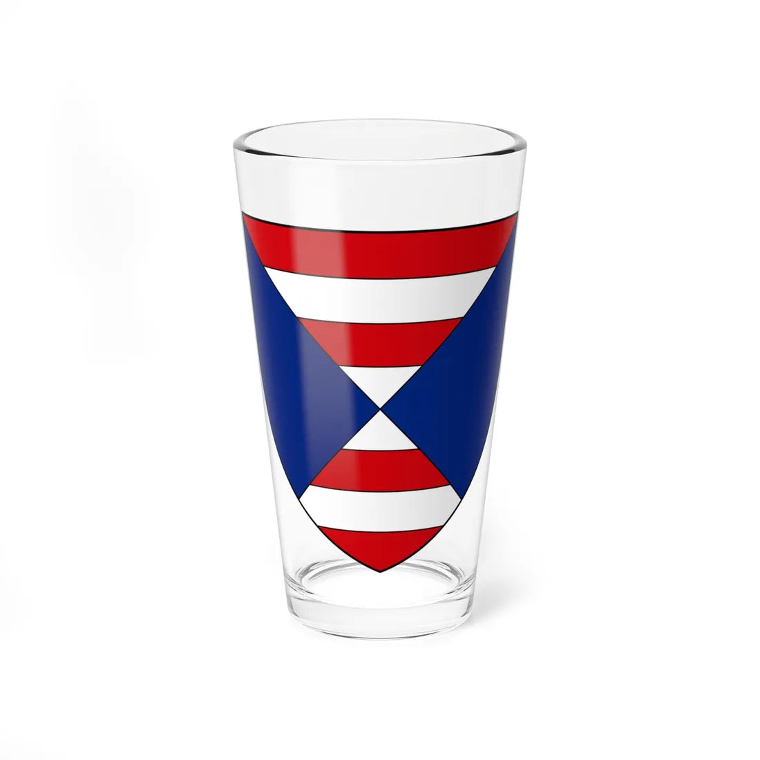 AUT Weistrach COA (Austria) (Coat of Arms) Pint Glass 16oz 16oz - Go Mug Yourself