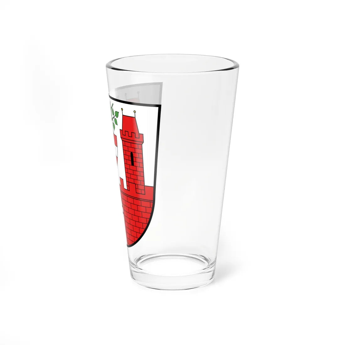 AUT Ybbs an der Donau COA (Austria) (Coat of Arms) Pint Glass 16oz - Go Mug Yourself