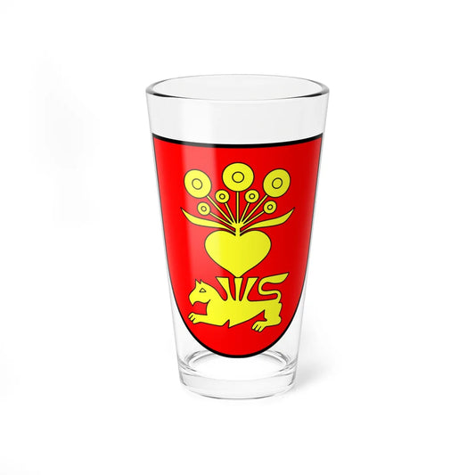 AUT Zillingtal COA (Austria) (Coat of Arms) Pint Glass 16oz 16oz - Go Mug Yourself