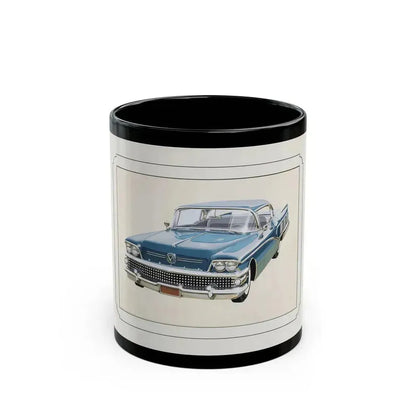 Automobile illustration 1 - Black Coffee Mug 11oz - Go Mug Yourself