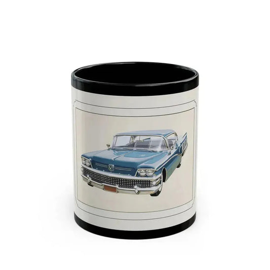 Automobile illustration 1 - Black Coffee Mug 11oz - Go Mug Yourself