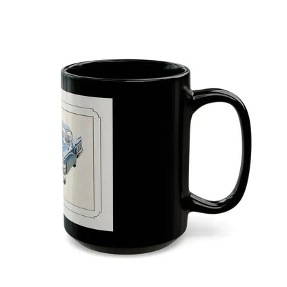 Automobile illustration 1 - Black Coffee Mug - Go Mug Yourself