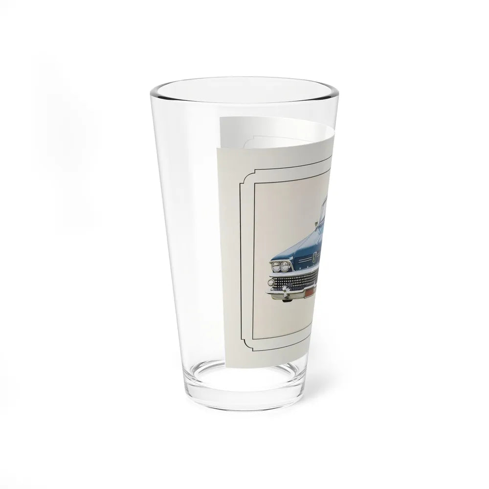 Automobile illustration 1 (Magazine Illustration) Pint Glass 16oz-Go Mug Yourself