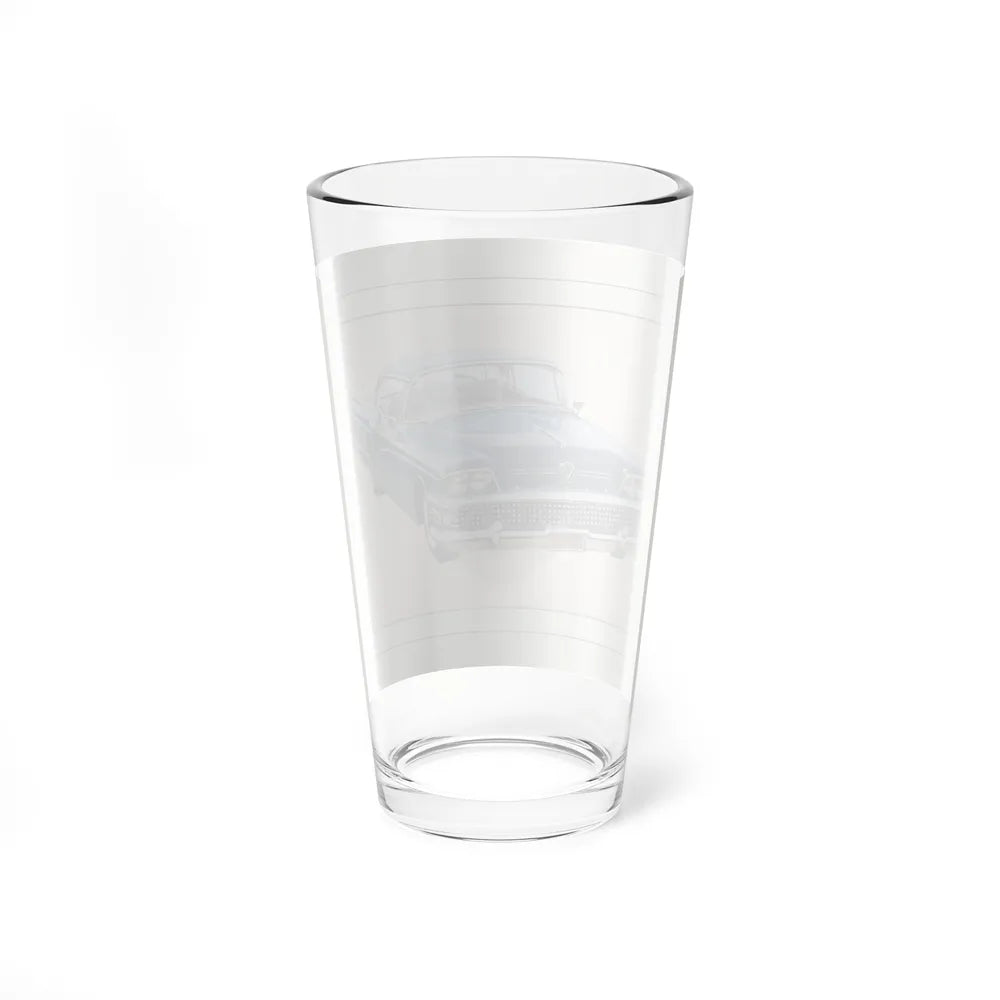 Automobile illustration 1 (Magazine Illustration) Pint Glass 16oz-Go Mug Yourself