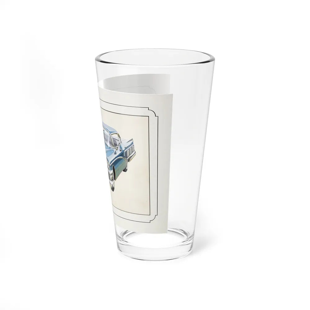 Automobile illustration 1 (Magazine Illustration) Pint Glass 16oz-Go Mug Yourself