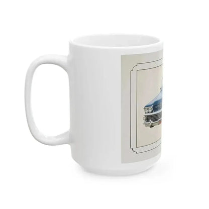 Automobile illustration 1 - White Coffee Mug - Go Mug Yourself