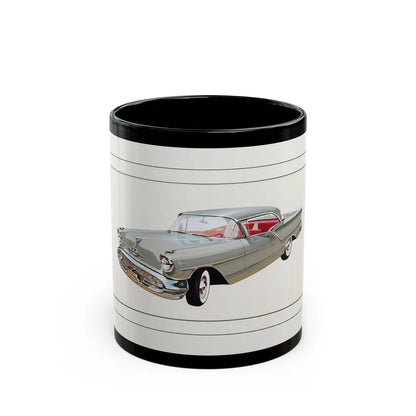 Automobile illustration 2 - Black Coffee Mug-11oz-Go Mug Yourself