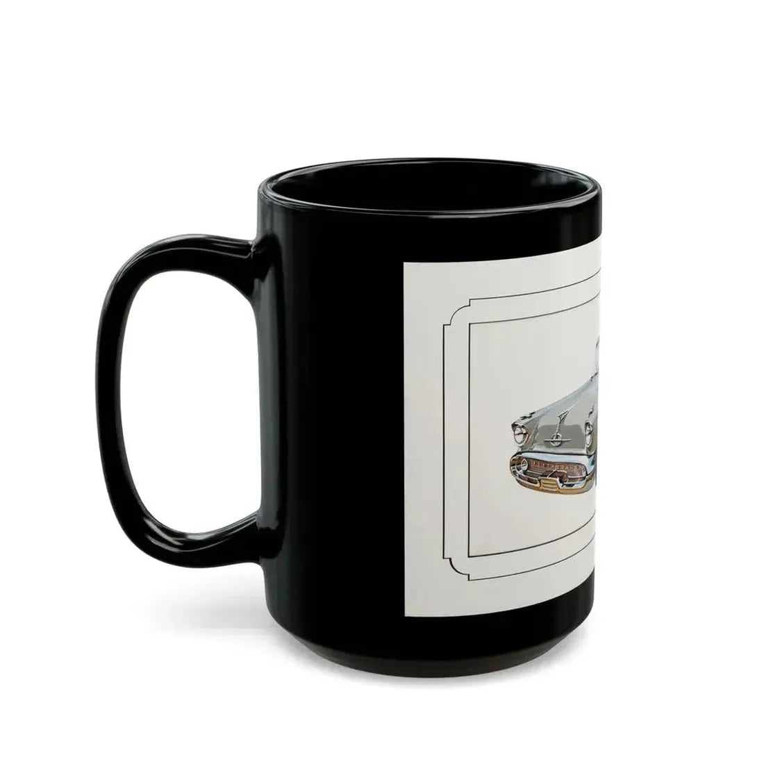 Automobile illustration 2 - Black Coffee Mug - Go Mug Yourself