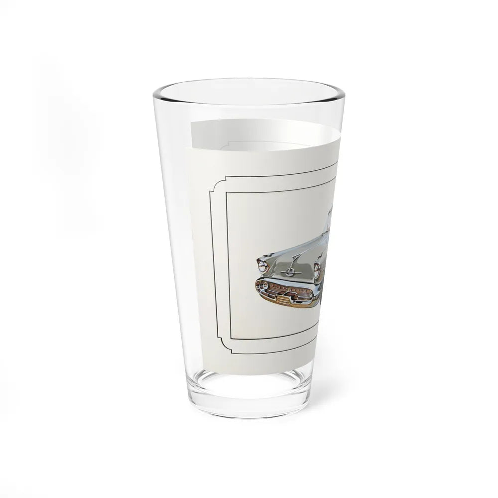 Automobile illustration 2 (Magazine Illustration) Pint Glass 16oz-Go Mug Yourself