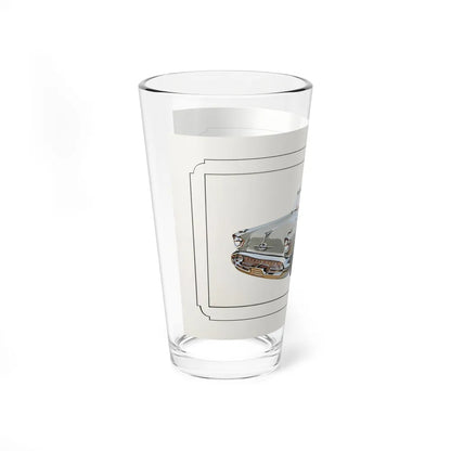 Automobile illustration 2 (Magazine Illustration) Pint Glass 16oz-Go Mug Yourself