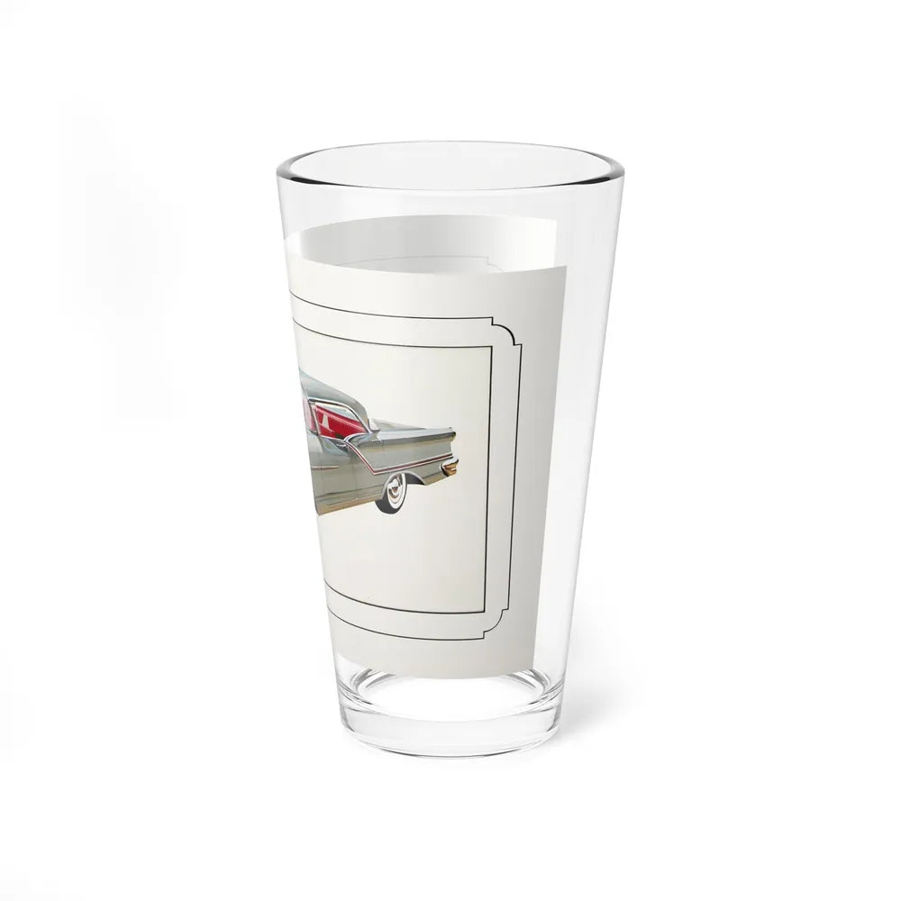 Automobile illustration 2 (Magazine Illustration) Pint Glass 16oz-Go Mug Yourself