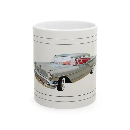 Automobile illustration 2 - White Coffee Mug 11oz - Go Mug Yourself