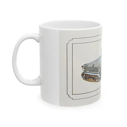 Automobile illustration 2 - White Coffee Mug - Go Mug Yourself
