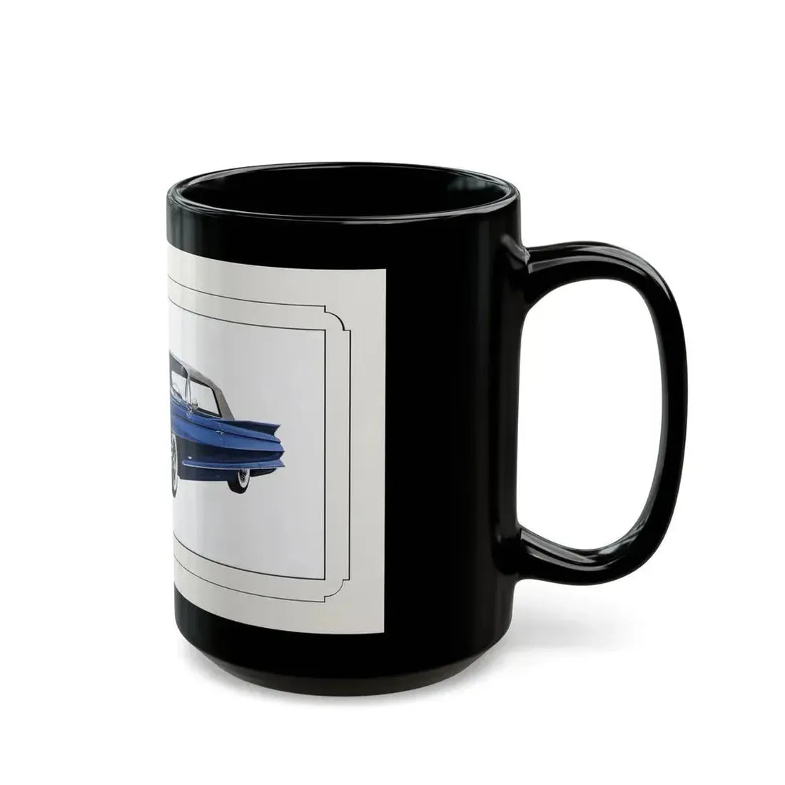 Automobile illustration 3 - Black Coffee Mug - Go Mug Yourself