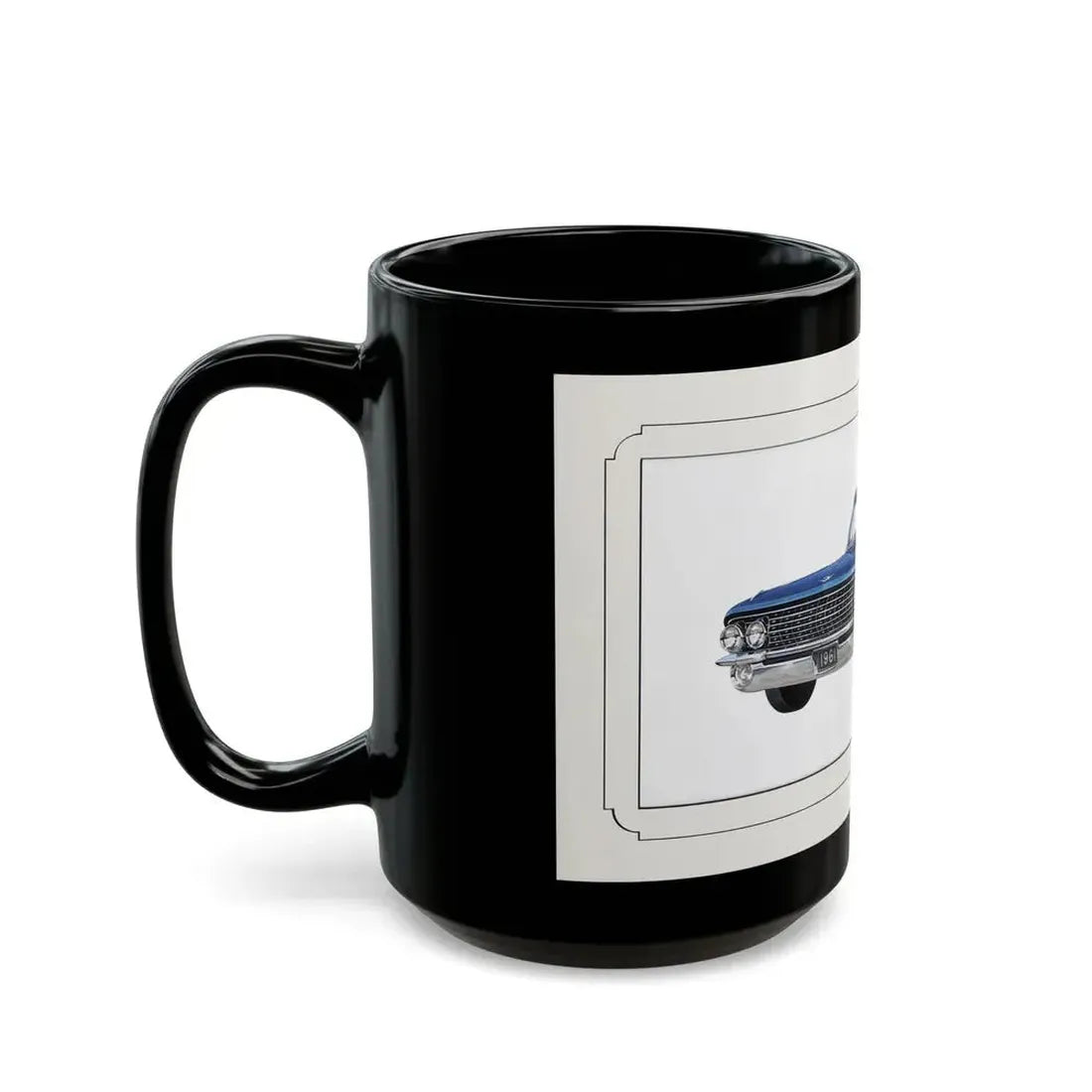 Automobile illustration 3 - Black Coffee Mug - Go Mug Yourself