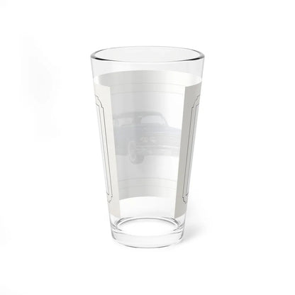 Automobile illustration 3 (Magazine Illustration) Pint Glass 16oz-Go Mug Yourself