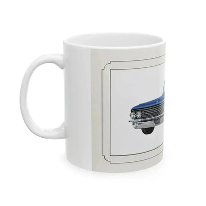 Automobile illustration 3 - White Coffee Mug - Go Mug Yourself