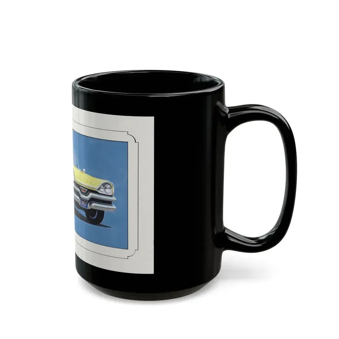 Automobile illustration 4 - Black Coffee Mug - Go Mug Yourself