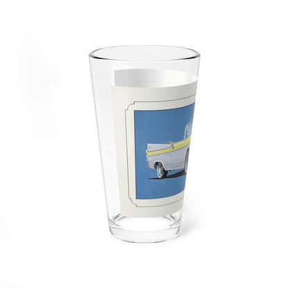 Automobile illustration 4 (Magazine Illustration) Pint Glass 16oz-Go Mug Yourself