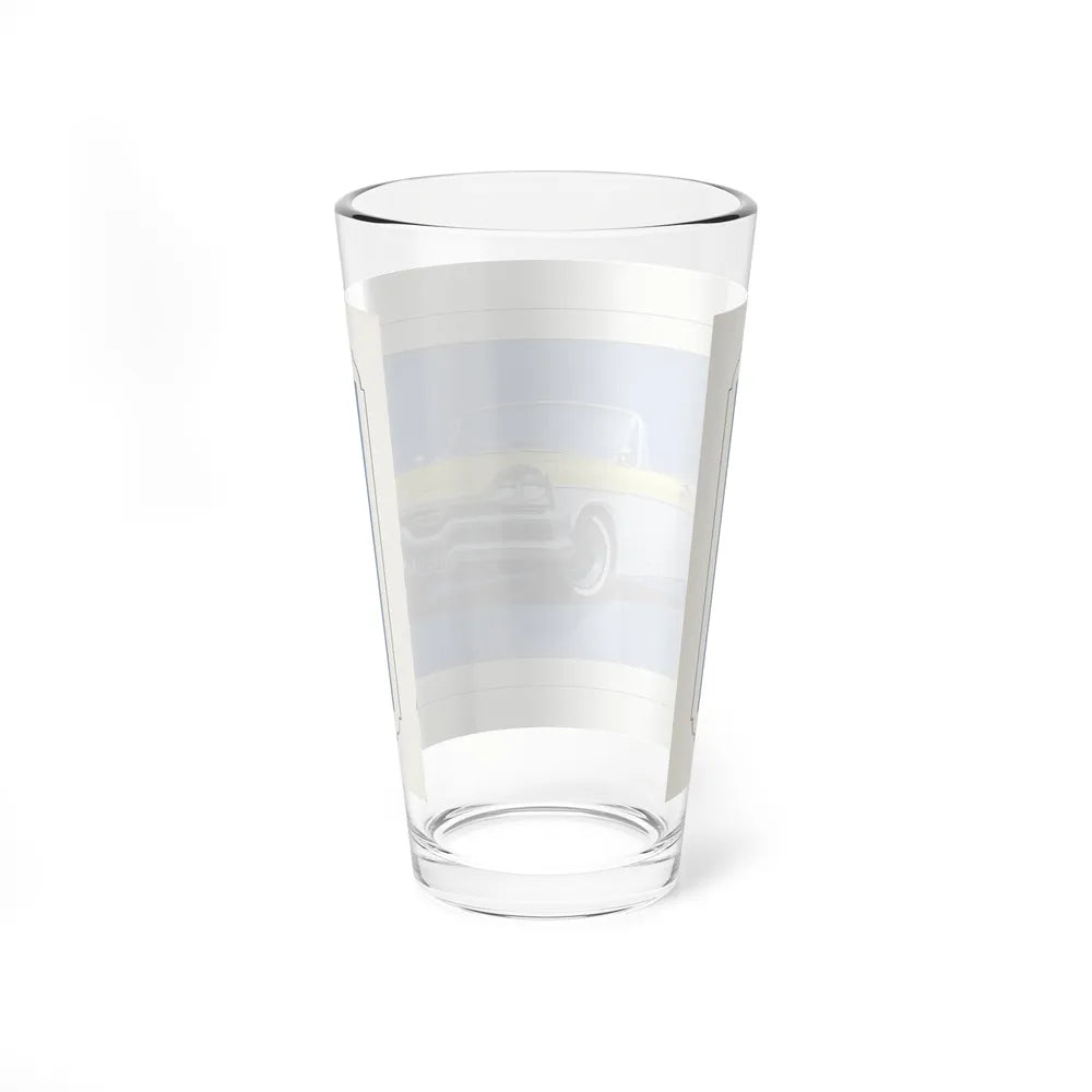 Automobile illustration 4 (Magazine Illustration) Pint Glass 16oz-Go Mug Yourself