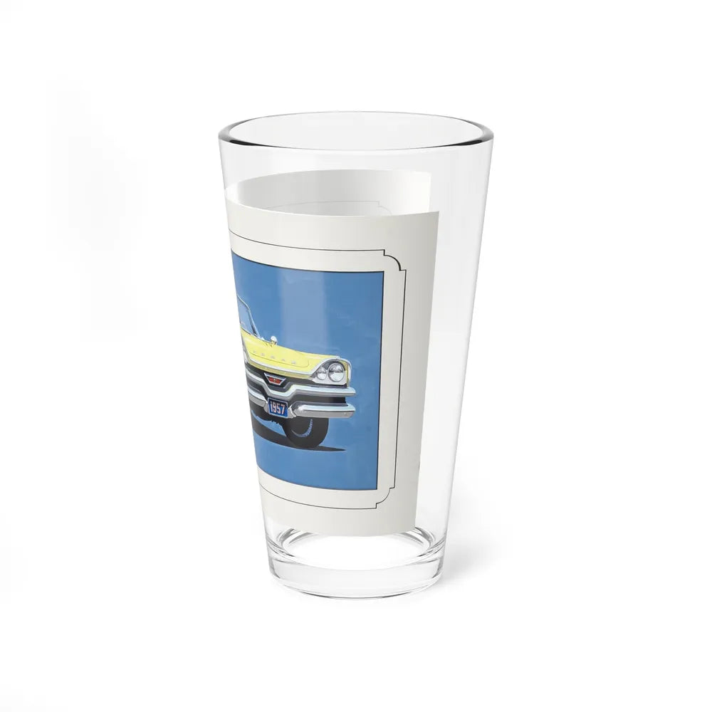 Automobile illustration 4 (Magazine Illustration) Pint Glass 16oz-Go Mug Yourself