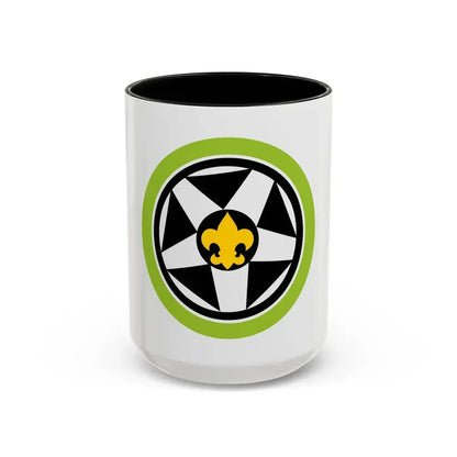 Automotive Maintenance (Boy Scout Merit Badge) Accent Coffee Mug 15oz Black - Go Mug Yourself