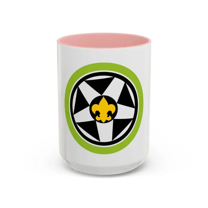 Automotive Maintenance (Boy Scout Merit Badge) Accent Coffee Mug 15oz Pink - Go Mug Yourself