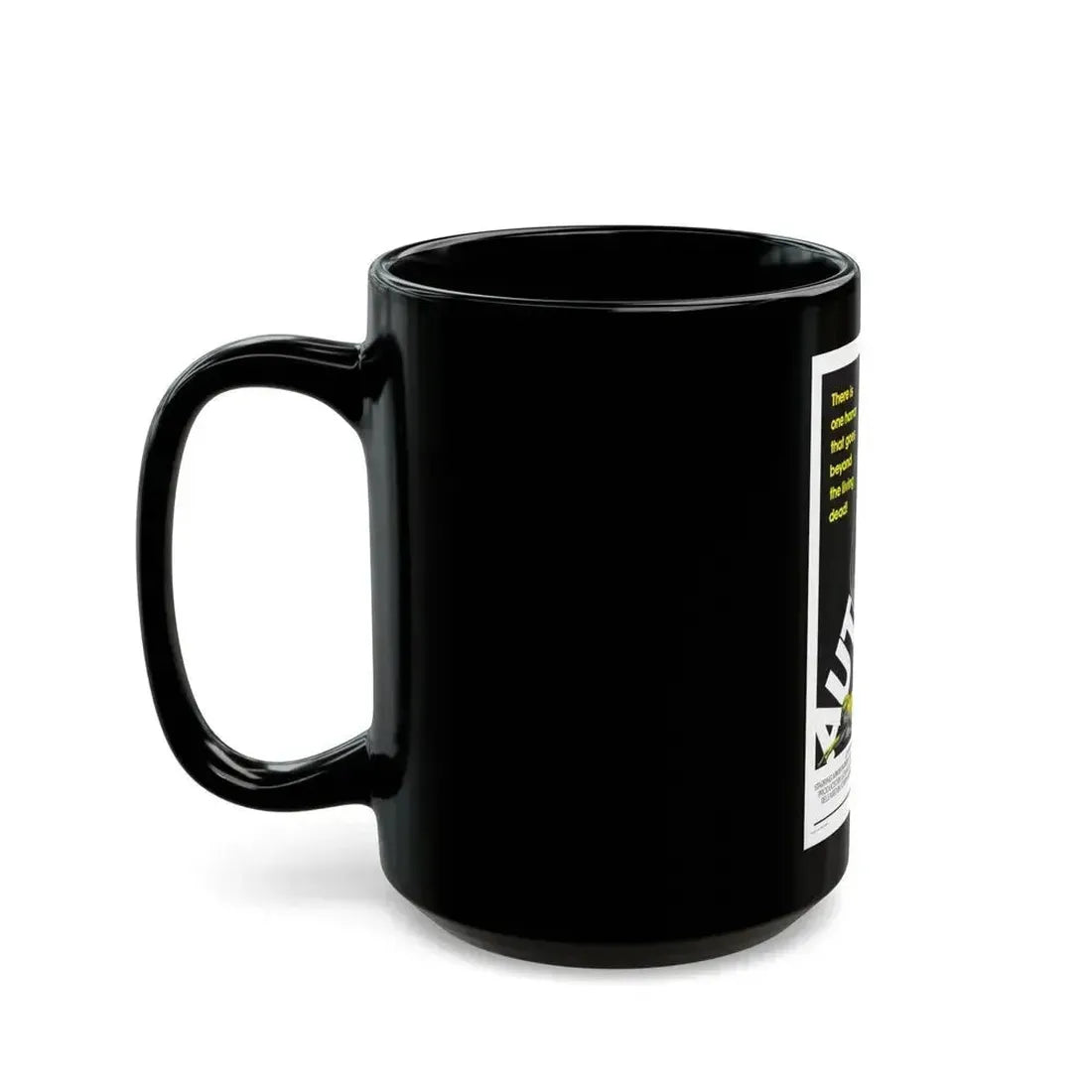 AUTOPSY 1975 Movie Poster - Black Coffee Mug - Go Mug Yourself