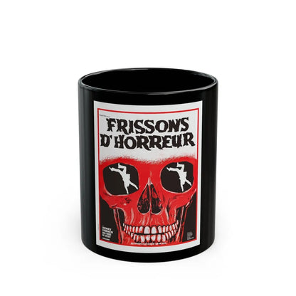 AUTOPSY (FRENCH) 1975 Movie Poster - Black Coffee Mug-11oz-Go Mug Yourself