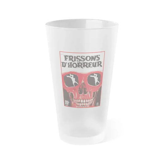 AUTOPSY (FRENCH) 1975 Movie Poster - Frosted Pint Glass 16oz 16oz Frosted - Go Mug Yourself