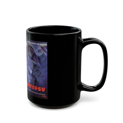 AUTOPSY HORROR (VHS COVER) - Black Coffee Mug-Go Mug Yourself