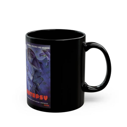 AUTOPSY HORROR (VHS COVER) - Black Coffee Mug-Go Mug Yourself