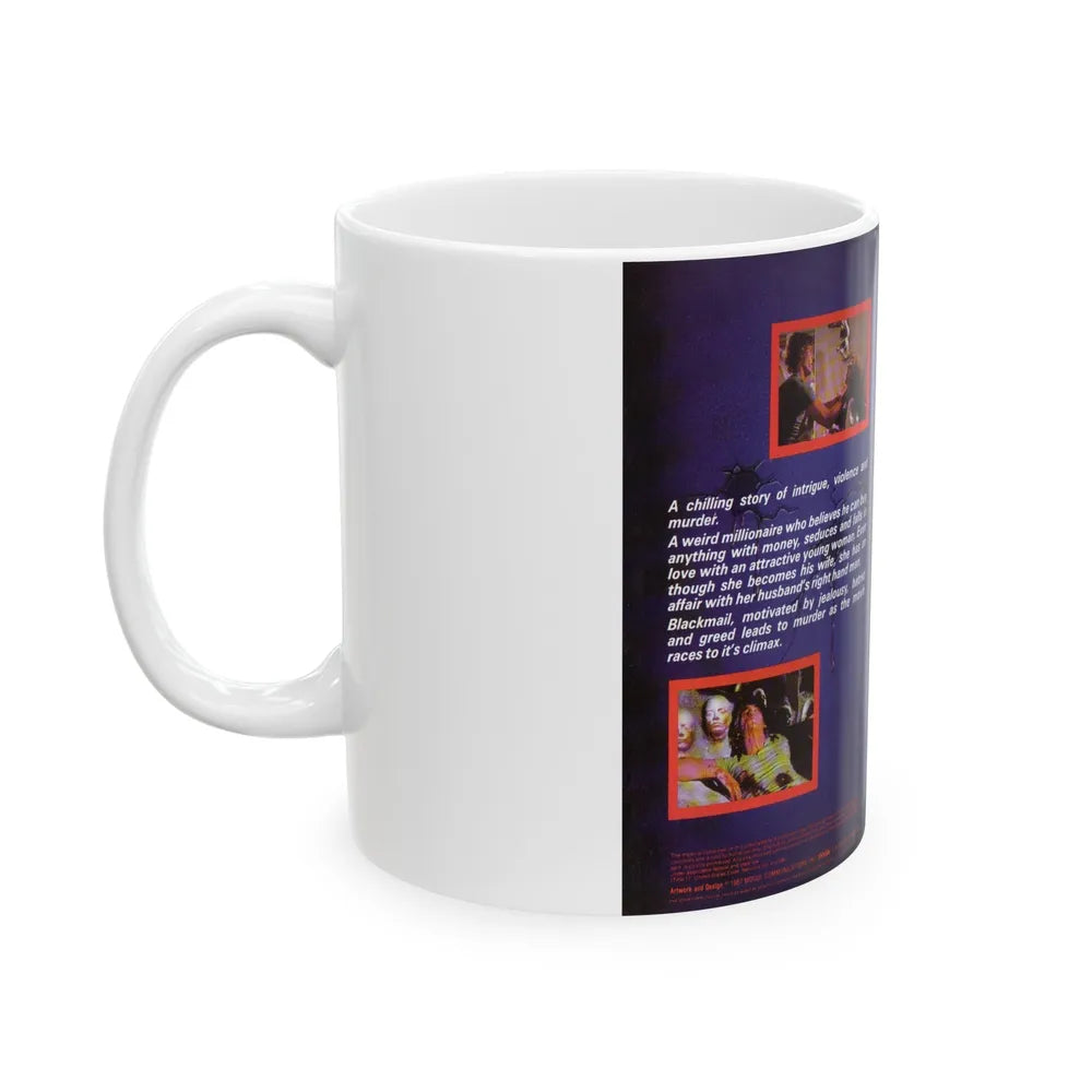 AUTOPSY HORROR (VHS COVER) - White Coffee Mug-Go Mug Yourself