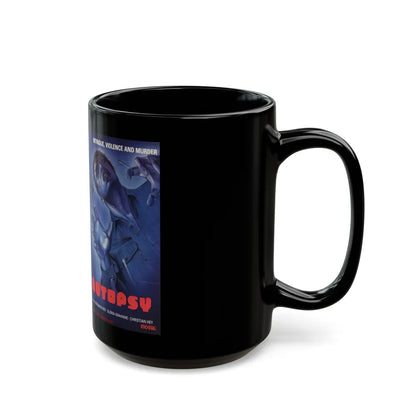 AUTOPSY MOGUL (VHS COVER) - Black Coffee Mug-Go Mug Yourself