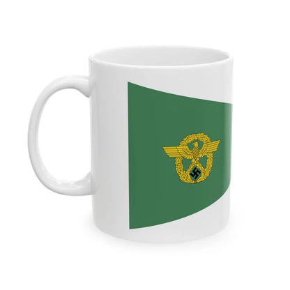 Autowimpel Wasserschutzpolizei 1938 (Germany) White Coffee Mug - Go Mug Yourself