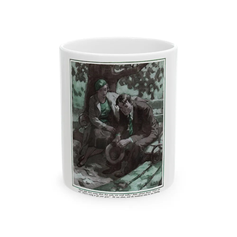 Autumn Idyl (1), Cosmopolitan, November 1934 - White Coffee Mug-11oz-Go Mug Yourself