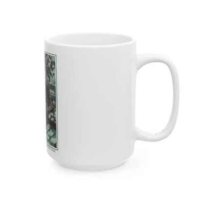 Autumn Idyl (1), Cosmopolitan, November 1934 - White Coffee Mug - Go Mug Yourself