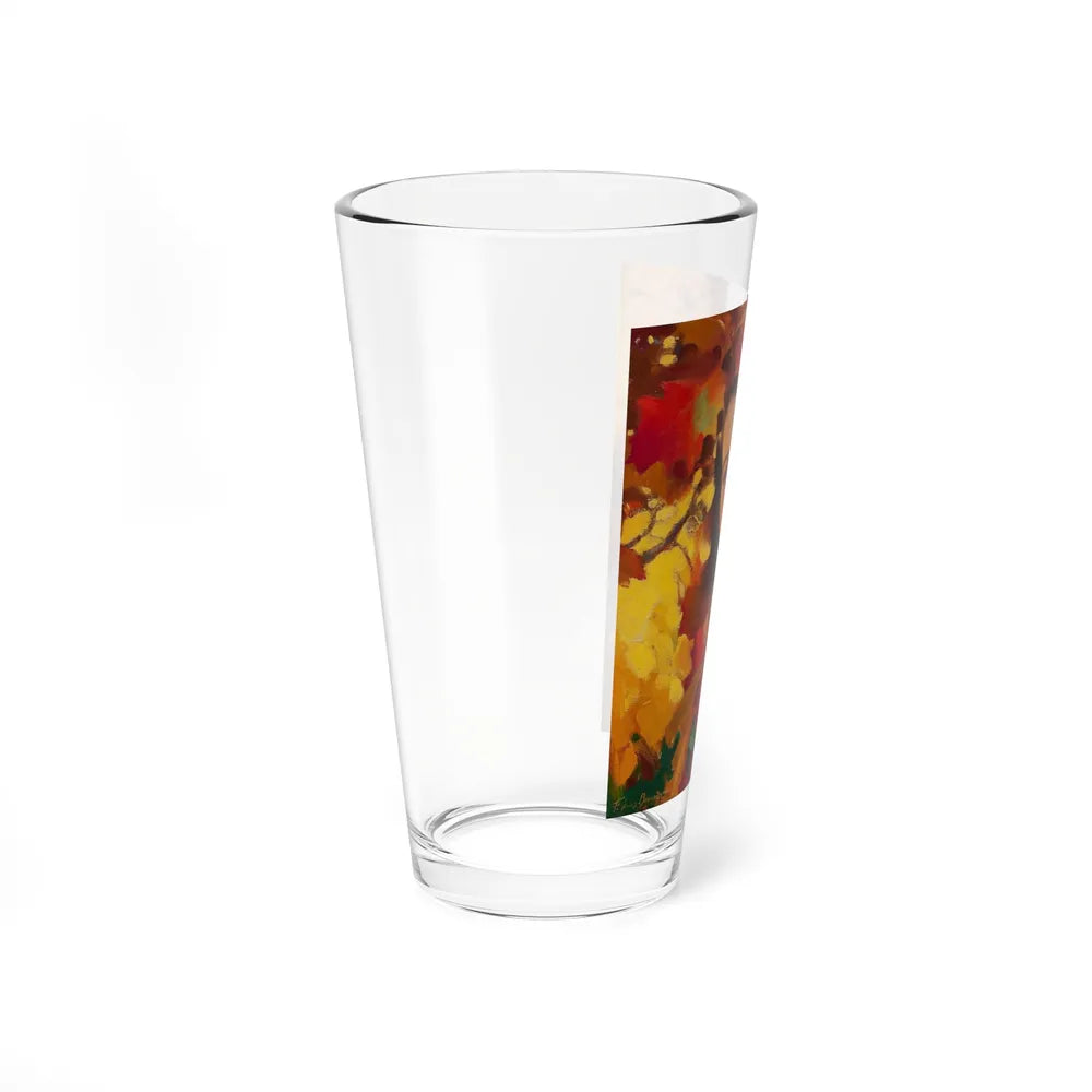 Autumn Patterns, This Week magazine cover, The San Francisco Chronicle, October 1, 1939 (Magazine Illustration) Pint Glass 16oz-Go Mug Yourself