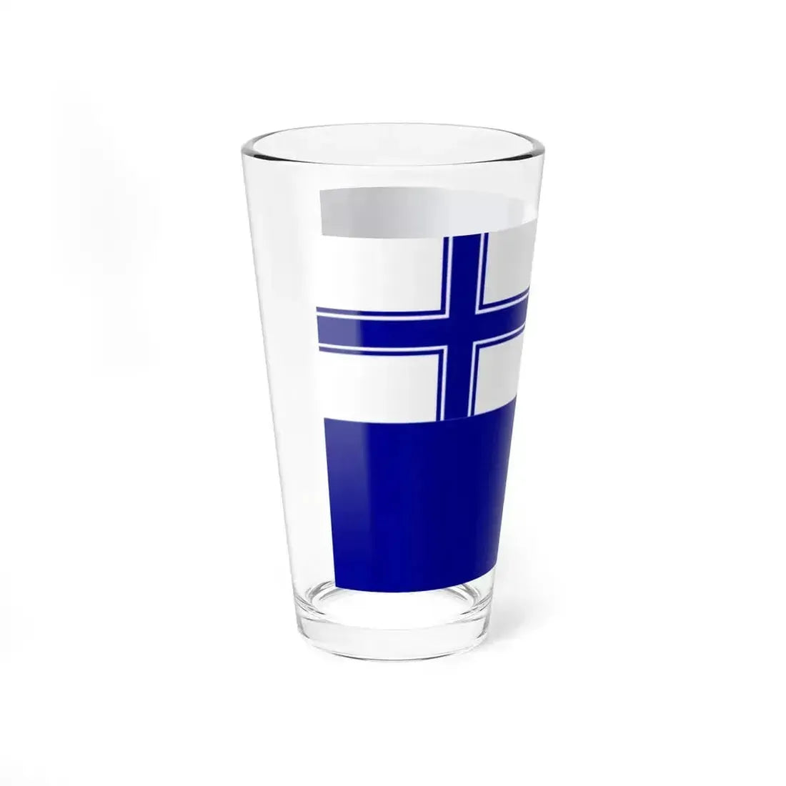 Auxiliary Naval Ensign of Ukraine 1994-1997 (Ukraine) Pint Glass 16oz - Go Mug Yourself